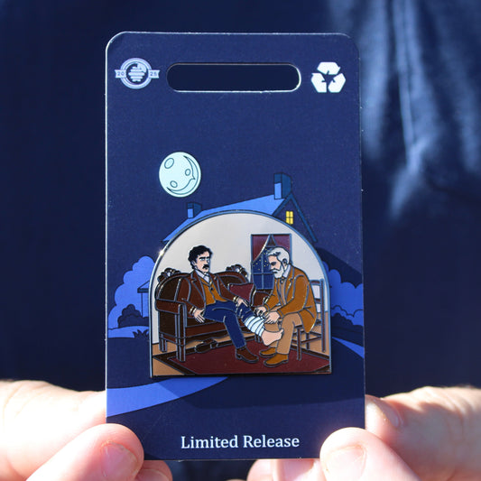 Dr Mudd and John Wilkes Booth - Historical Series Pin