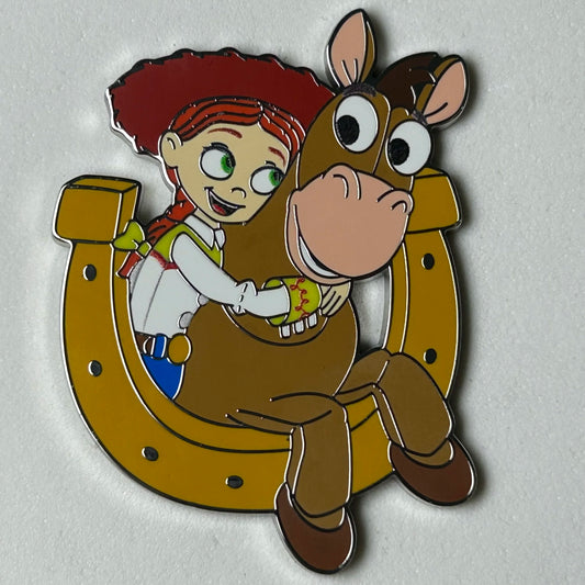 2025 - Jesse and Bullseye - Horseshoe - Toy Story - Disney Pin