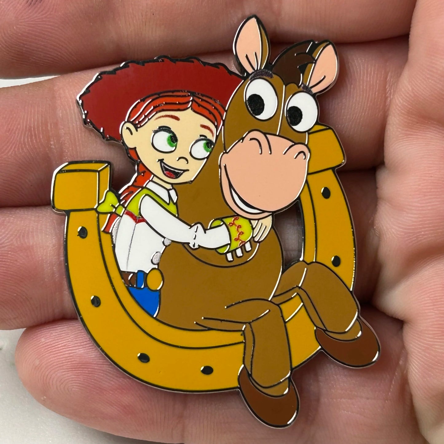 2025 - Jesse and Bullseye - Horseshoe - Toy Story - Disney Pin