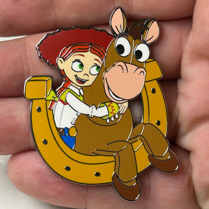 2025 - Jesse and Bullseye - Horseshoe - Toy Story - Disney Pin