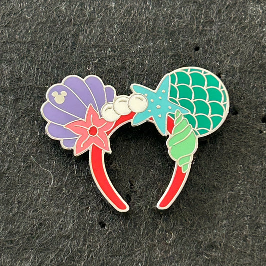 2025 - Ariel - Little Mermaid - Mickey Ears - Hidden Disney - Pin