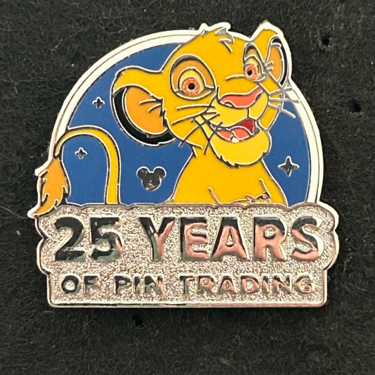 2025 - Simba - Lion King - 25 Years of Pin Trading - Hidden Disney - Pin