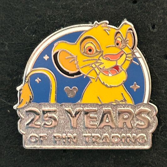 2025 - Simba - Lion King - 25 Years of Pin Trading - Hidden Disney - Pin