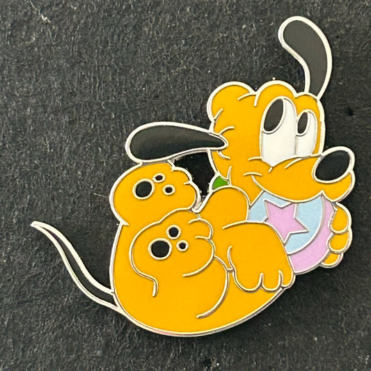 2025 - Baby Pluto - Chewing a Ball - Disney Pin