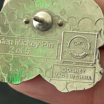 2015 - Chip and Dale - Mardi Gras - Hidden Mickey - Disney Pin