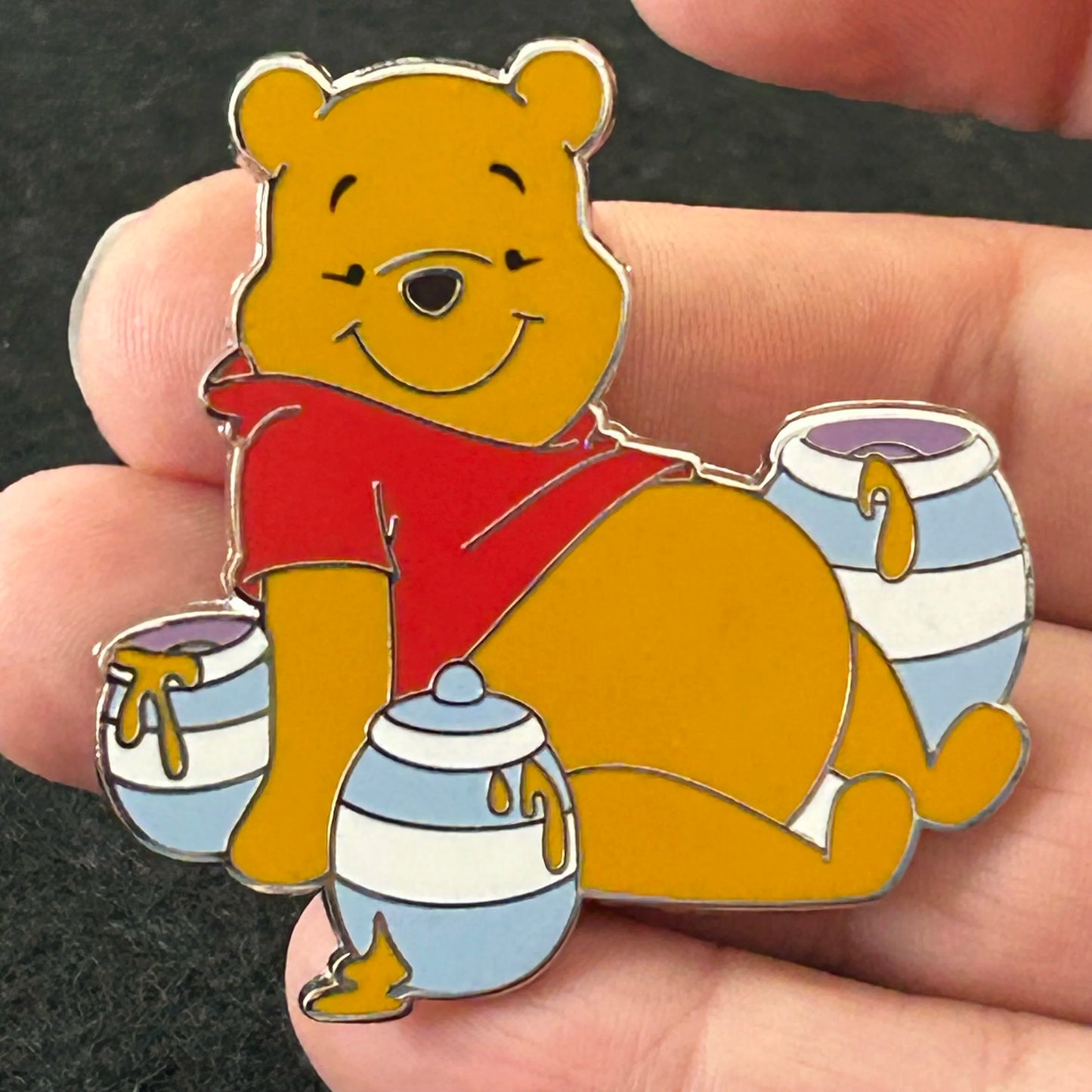 2024 - Winnie the Pooh - Sitting with Hunny - Disney Pin