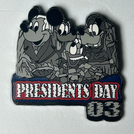 2003 - Mickey Donald Pluto Goofy - President’s Day - LE 3,500