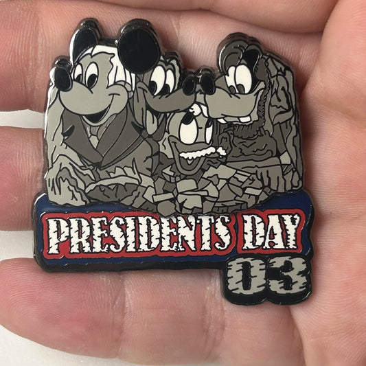 2003 - Mickey Donald Pluto Goofy - President’s Day - LE 3,500