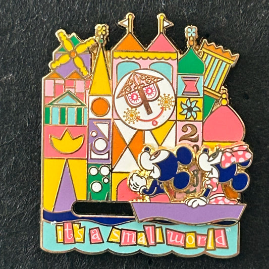 2023 - Mickey and Minnie - It’s A Small World - Slider Boat - Disney Pin