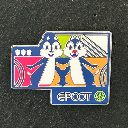 2025 - Chip and Dale - EPCOT - WDW - Mystery Series - Disney Pin
