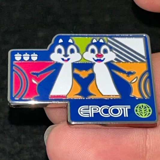 2025 - Chip and Dale - EPCOT - WDW - Mystery Series - Disney Pin