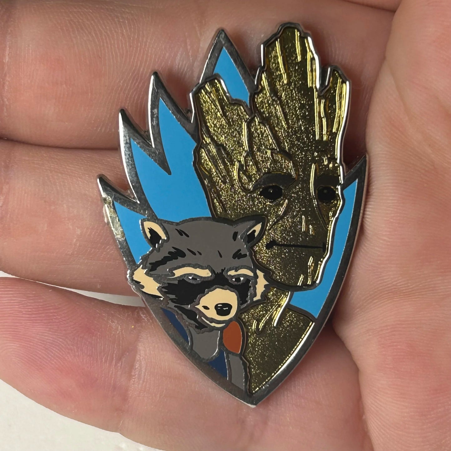 Marvel - Groot and Rocket - Badge - Disney Pin