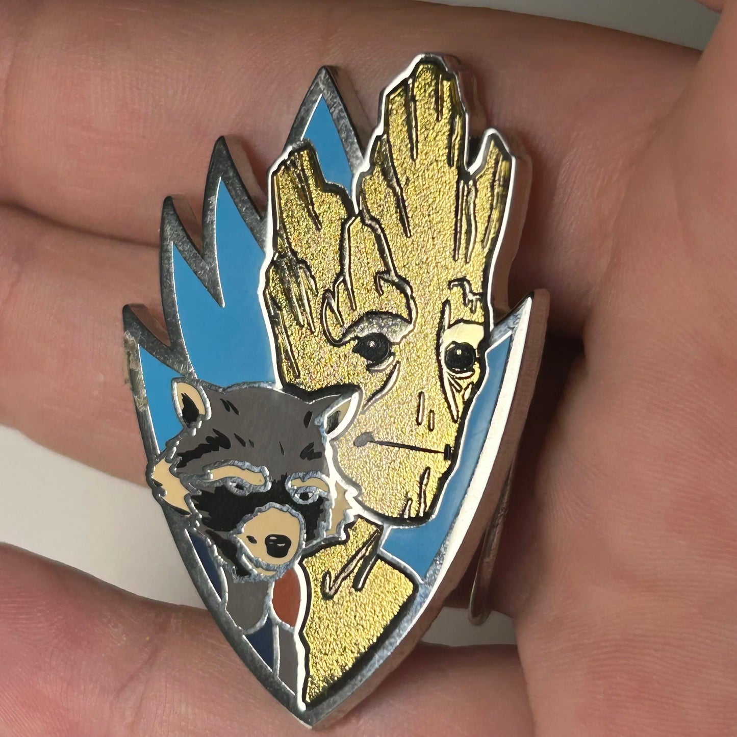 Marvel - Groot and Rocket - Badge - Disney Pin
