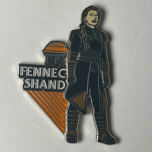 2020 - Fennec Shand - Star Wars - LR - Disney Pin on Pin