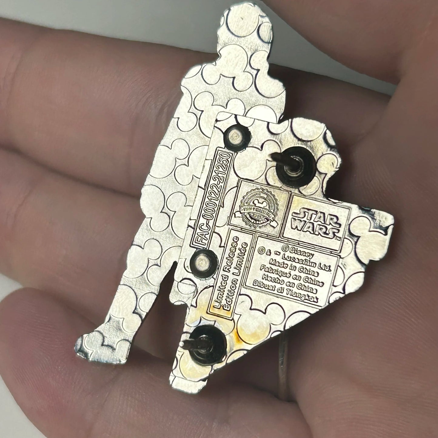 2020 - Fennec Shand - Star Wars - LR - Disney Pin on Pin