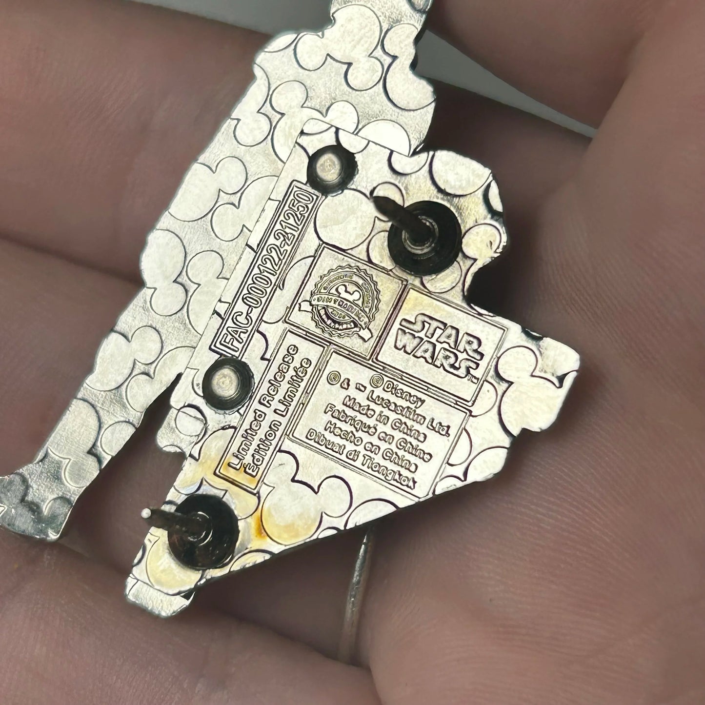 2020 - Fennec Shand - Star Wars - LR - Disney Pin on Pin