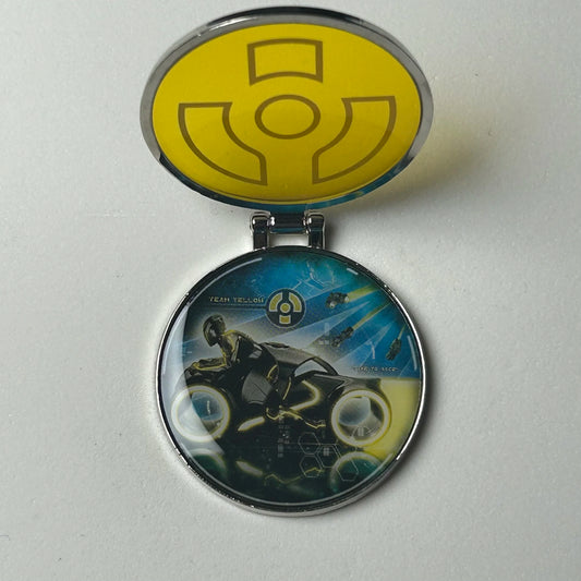 2023 - Tron - Yellow - Hinge Series - Disney Pin