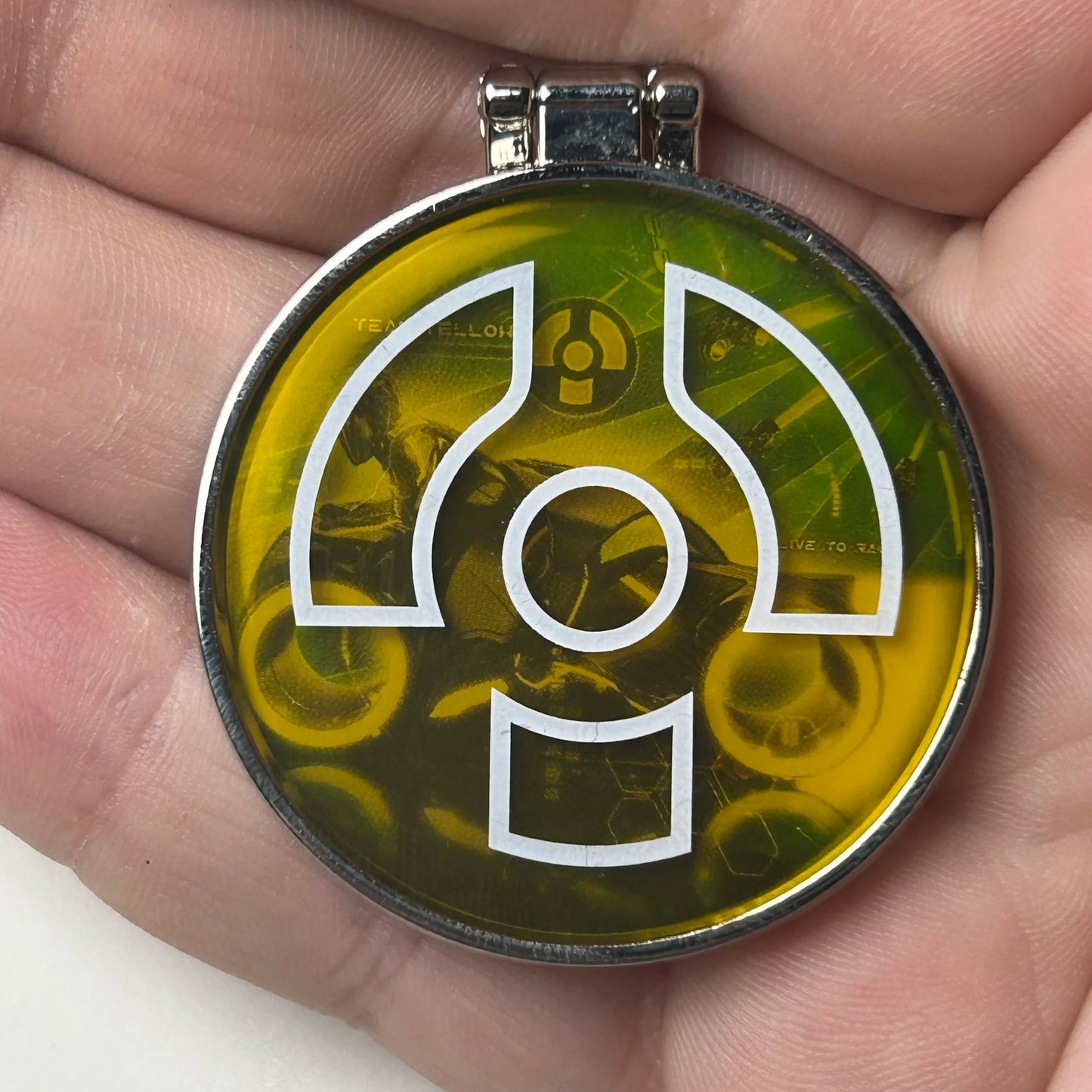 2023 - Tron - Yellow - Hinge Series - Disney Pin