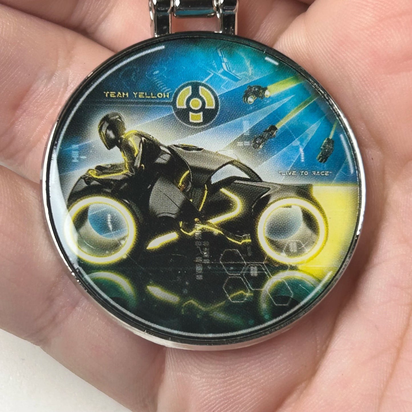 2023 - Tron - Yellow - Hinge Series - Disney Pin