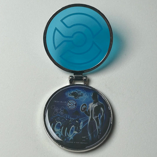 2023 - Tron - Blue - Hinge Series - Disney Pin