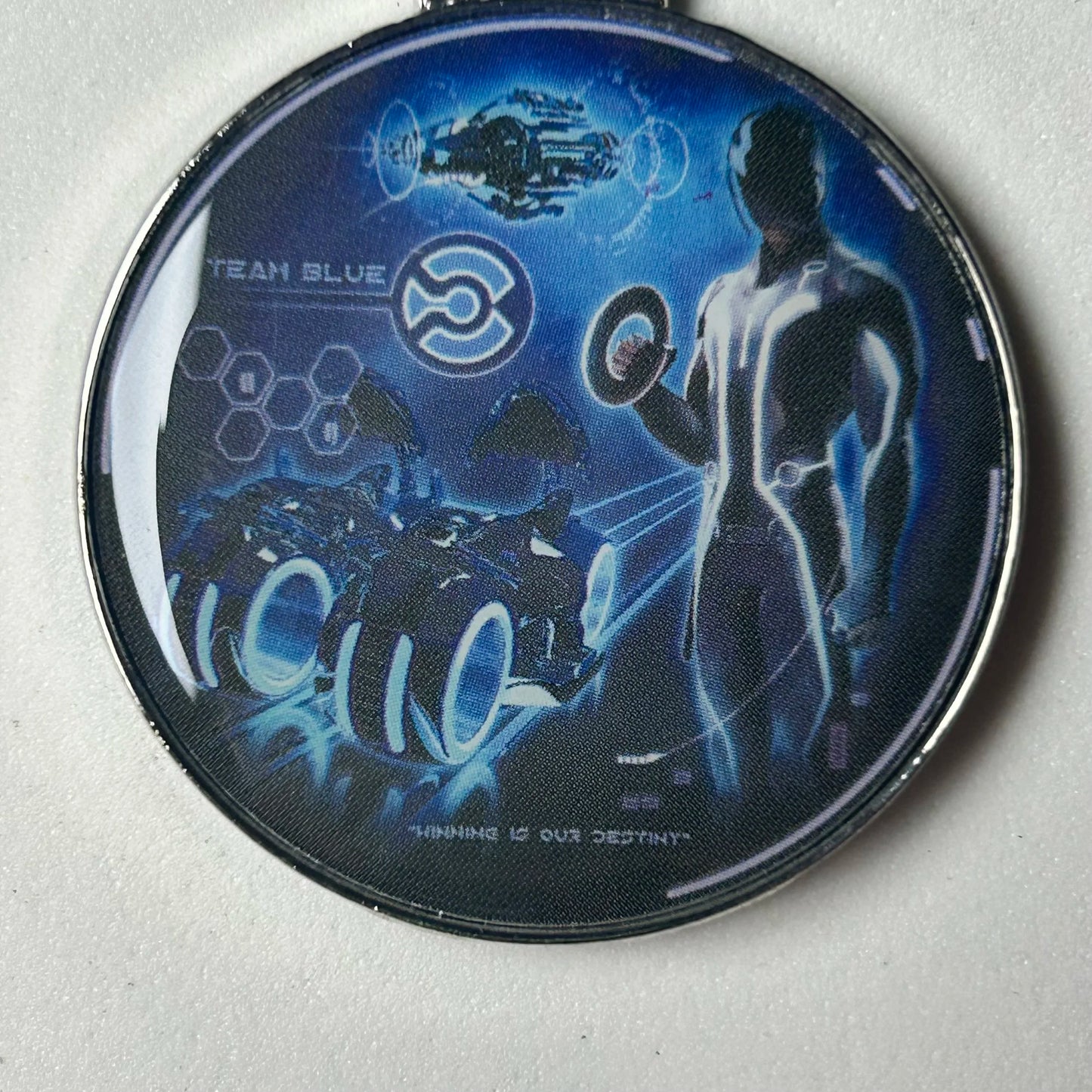 2023 - Tron - Blue - Hinge Series - Disney Pin