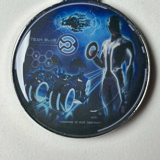 2023 - Tron - Blue - Hinge Series - Disney Pin