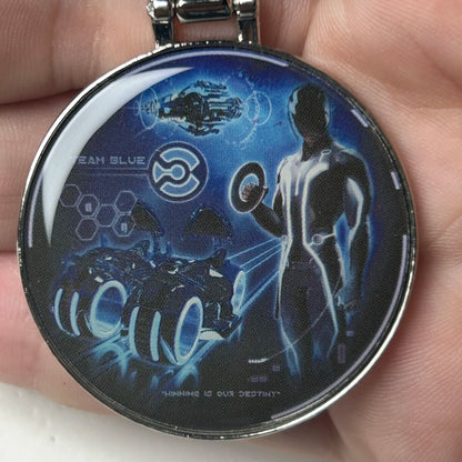 2023 - Tron - Blue - Hinge Series - Disney Pin