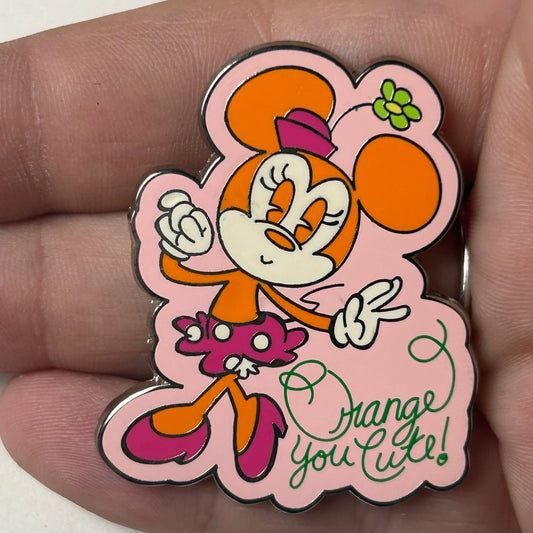 2014 - Minnie Mouse - Orange You Cute! - Disney Pin
