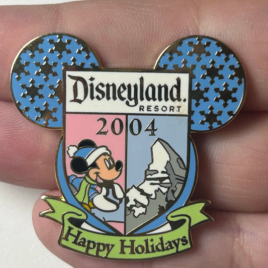 2004 - Mickey Mouse - Happy Holidays - Cast Exclusive - Disney Pin