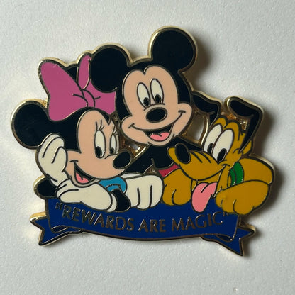 2004 - Mickey, Minnie, and Pluto - Rewards Are Magic - Visa Exclusive - Disney Pin