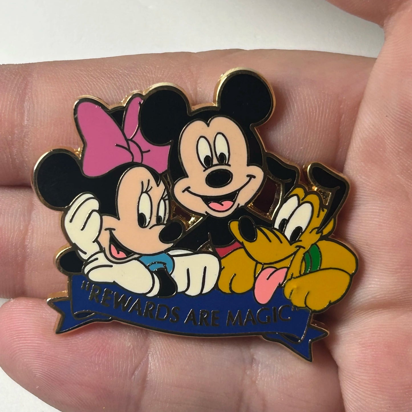 2004 - Mickey, Minnie, and Pluto - Rewards Are Magic - Visa Exclusive - Disney Pin