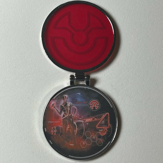 2023 - Red - Tron - Hinge - Disney Pin