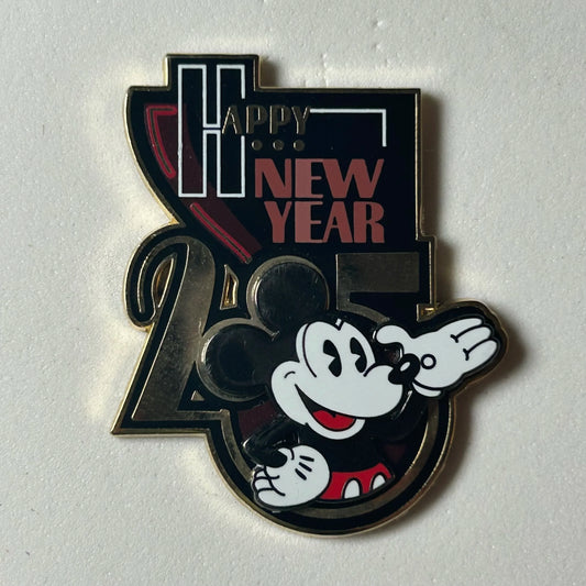 2005 - Mickey - Happy New Year - WDW - Cast Exclusive - LE 5,000 - Disney Pin