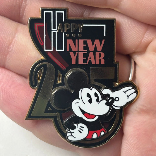 2005 - Mickey - Happy New Year - WDW - Cast Exclusive - LE 5,000 - Disney Pin