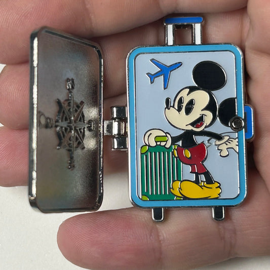 2024 - Mickey Mouse - Suitcase - Hinge - Disney Pin