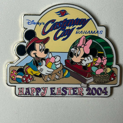 2004 - Mickey and Minnie  - Easter - Bahamas - LE 1,000 - AP - Disney Pin