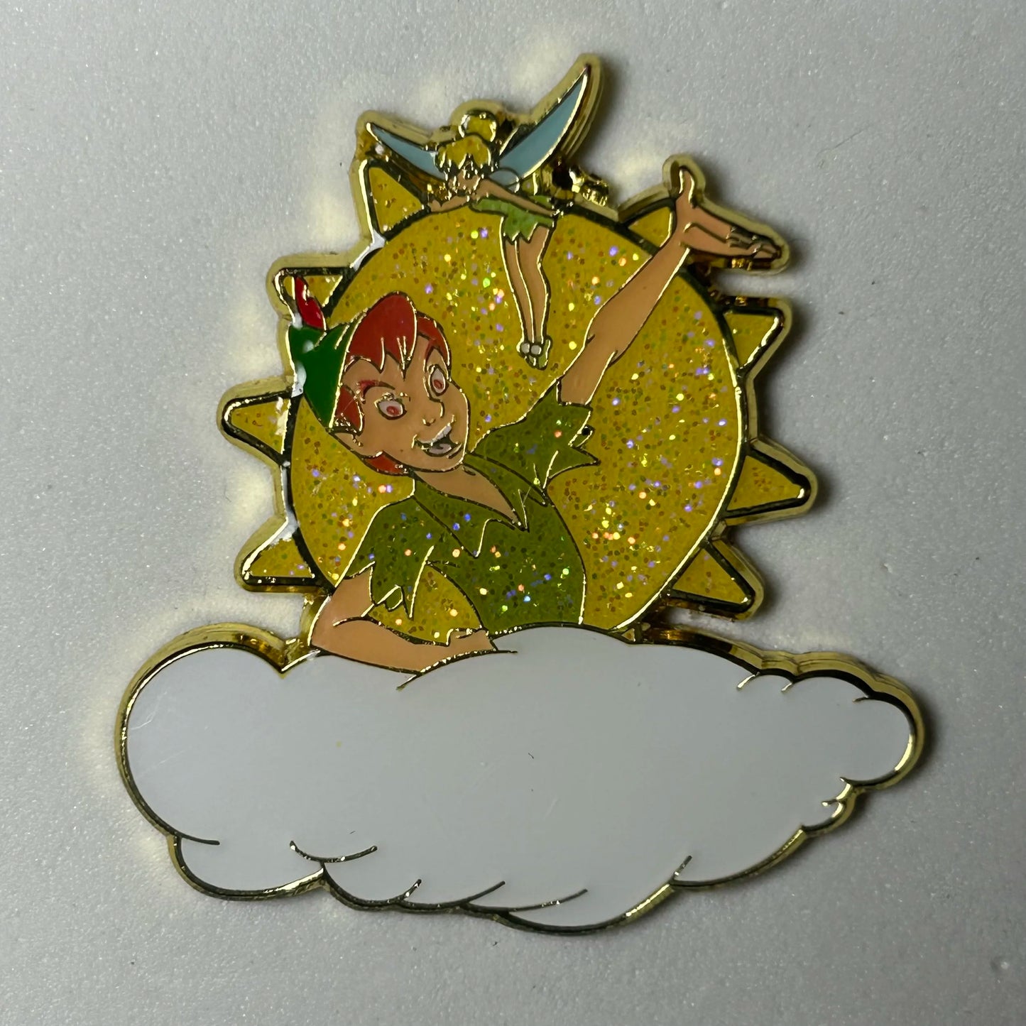 Loungefly - Peter Pan and Tinker Bell - In Clouds - Chaser - Disney Pin