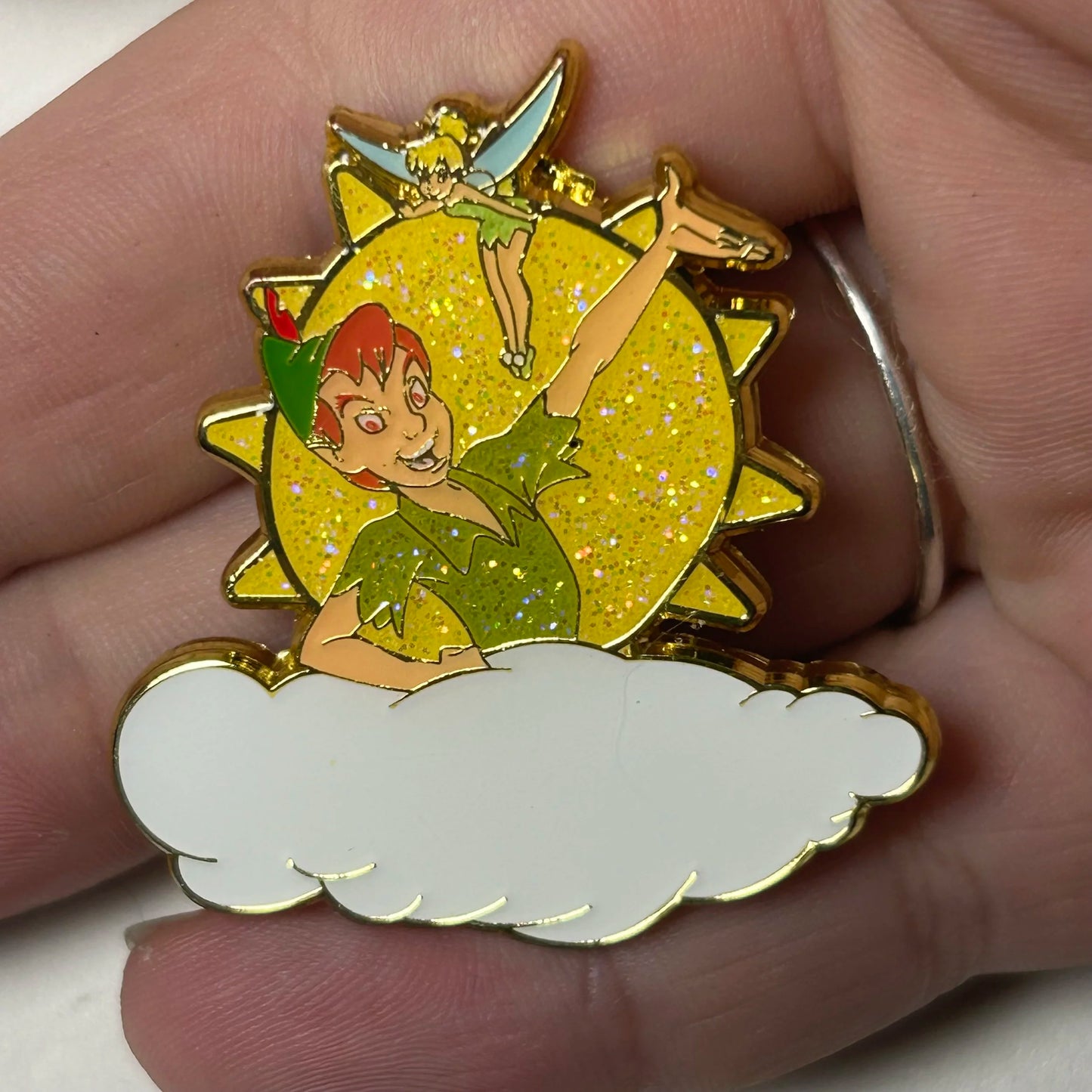 Loungefly - Peter Pan and Tinker Bell - In Clouds - Chaser - Disney Pin