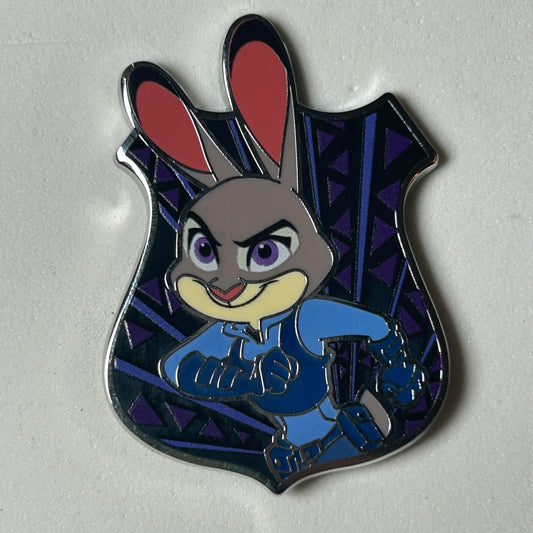 2022 - Judy Hopps - Zootopia - ZPD - Police Badge - Mystery Series - Disney Pin