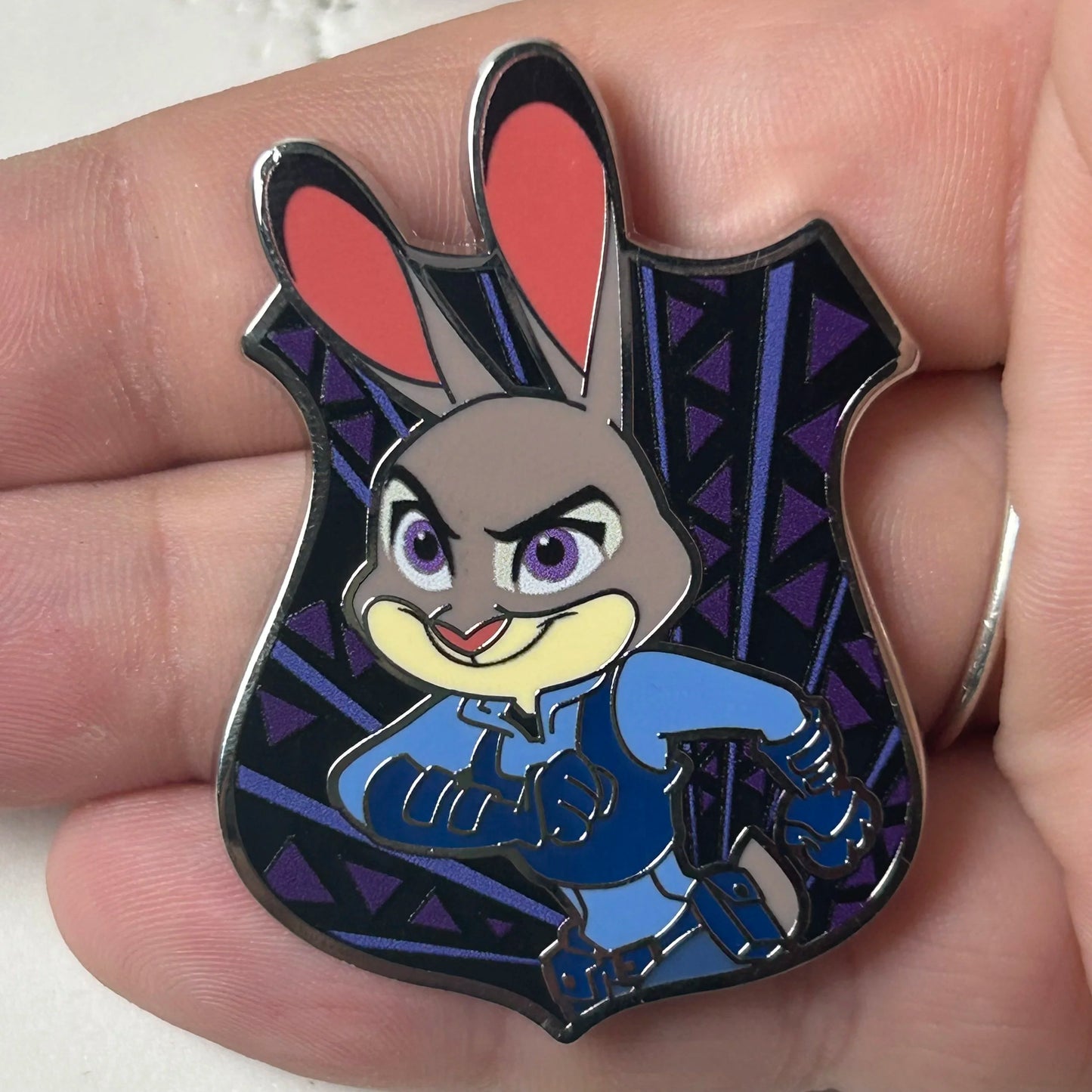 2022 - Judy Hopps - Zootopia - ZPD - Police Badge - Mystery Series - Disney Pin