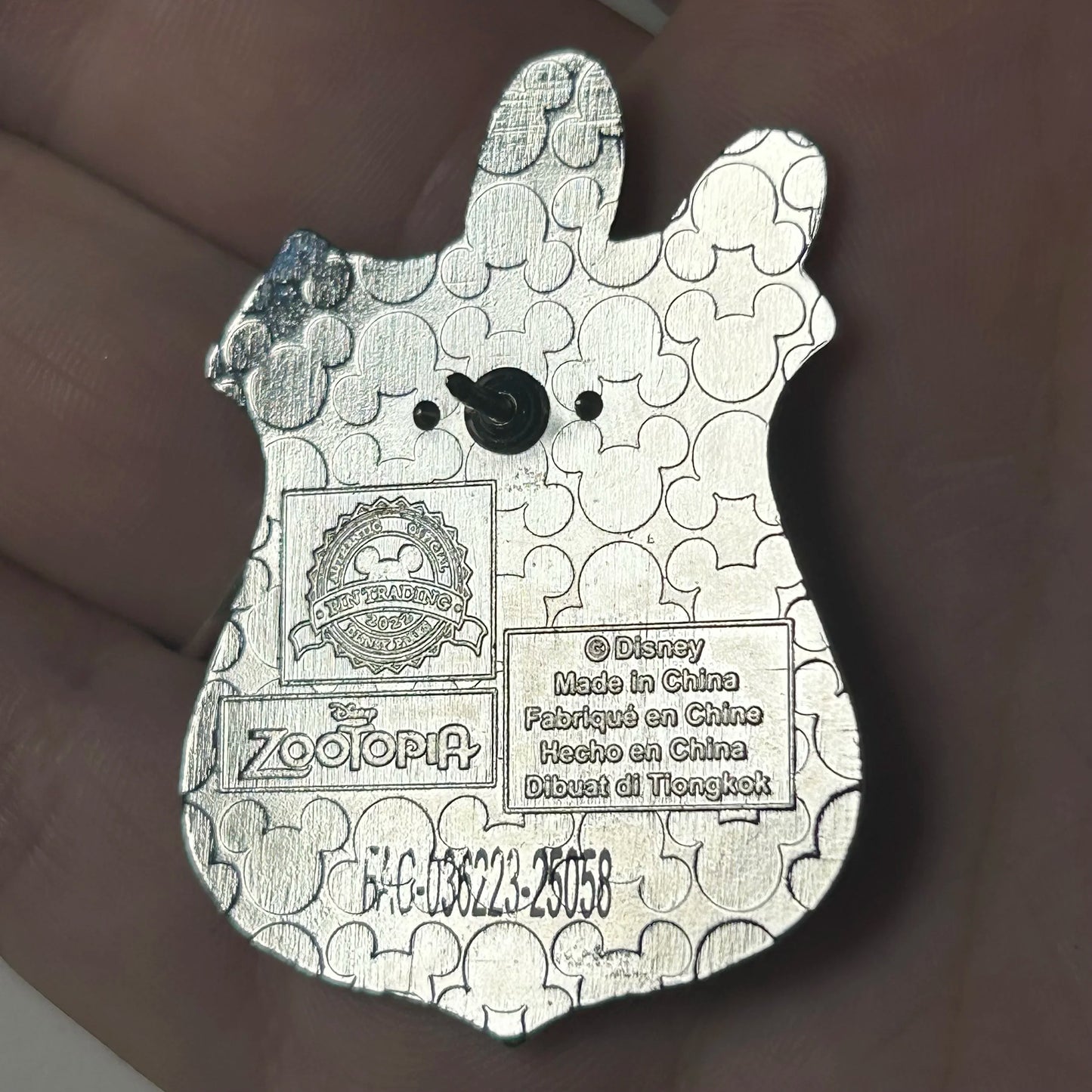 2022 - Judy Hopps - Zootopia - ZPD - Police Badge - Mystery Series - Disney Pin