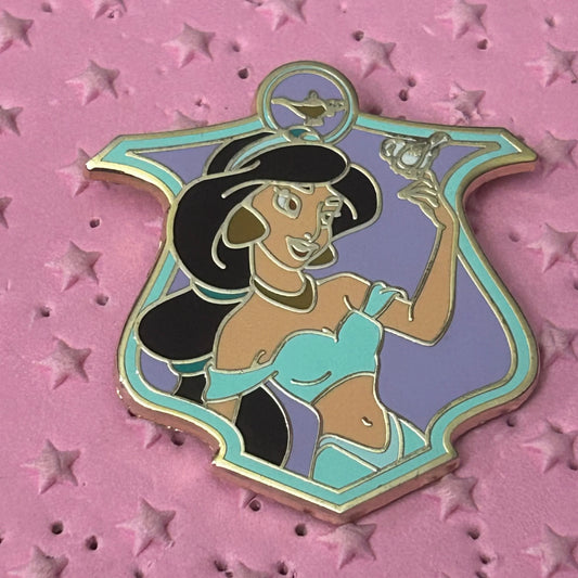 2012 - Jasmine - Storybook Princess Crest Pin