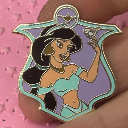 2012 - Jasmine - Storybook Princess Crest Pin