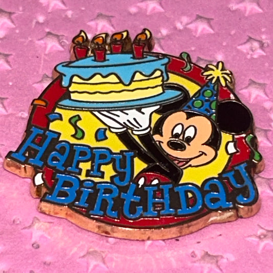 Disney Adventures - Mickey Mouse - Happy Birthday Pin