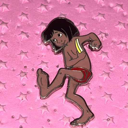 2009 - Mowgli With Banana - Jungle Book Pin