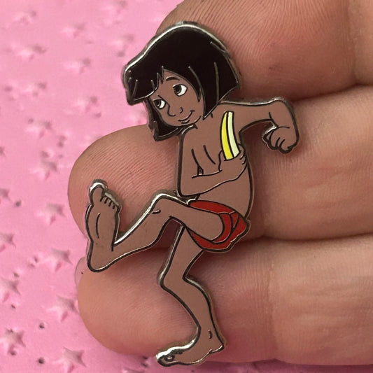 2009 - Mowgli With Banana - Jungle Book Pin