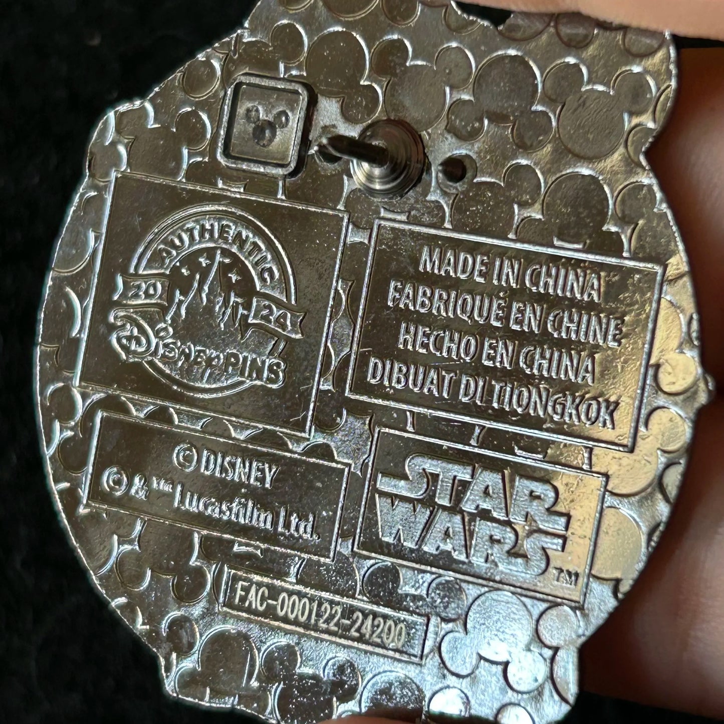 2024 - Mandalorian - Grogu - Star Wars - Lucas Films - Disney Pin