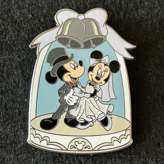 2024 - Mickey and Minnie Mouse - Wedding - Bride and Groom - Disney Pin