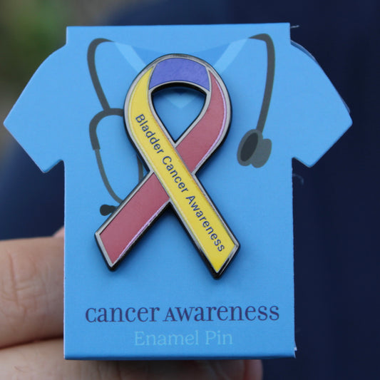 Bladder Cancer Awareness Ribbon Pin