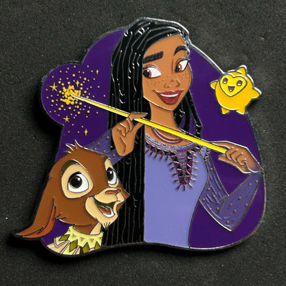 2025 - Asha Valentino And Star - Wish - Disney Pin